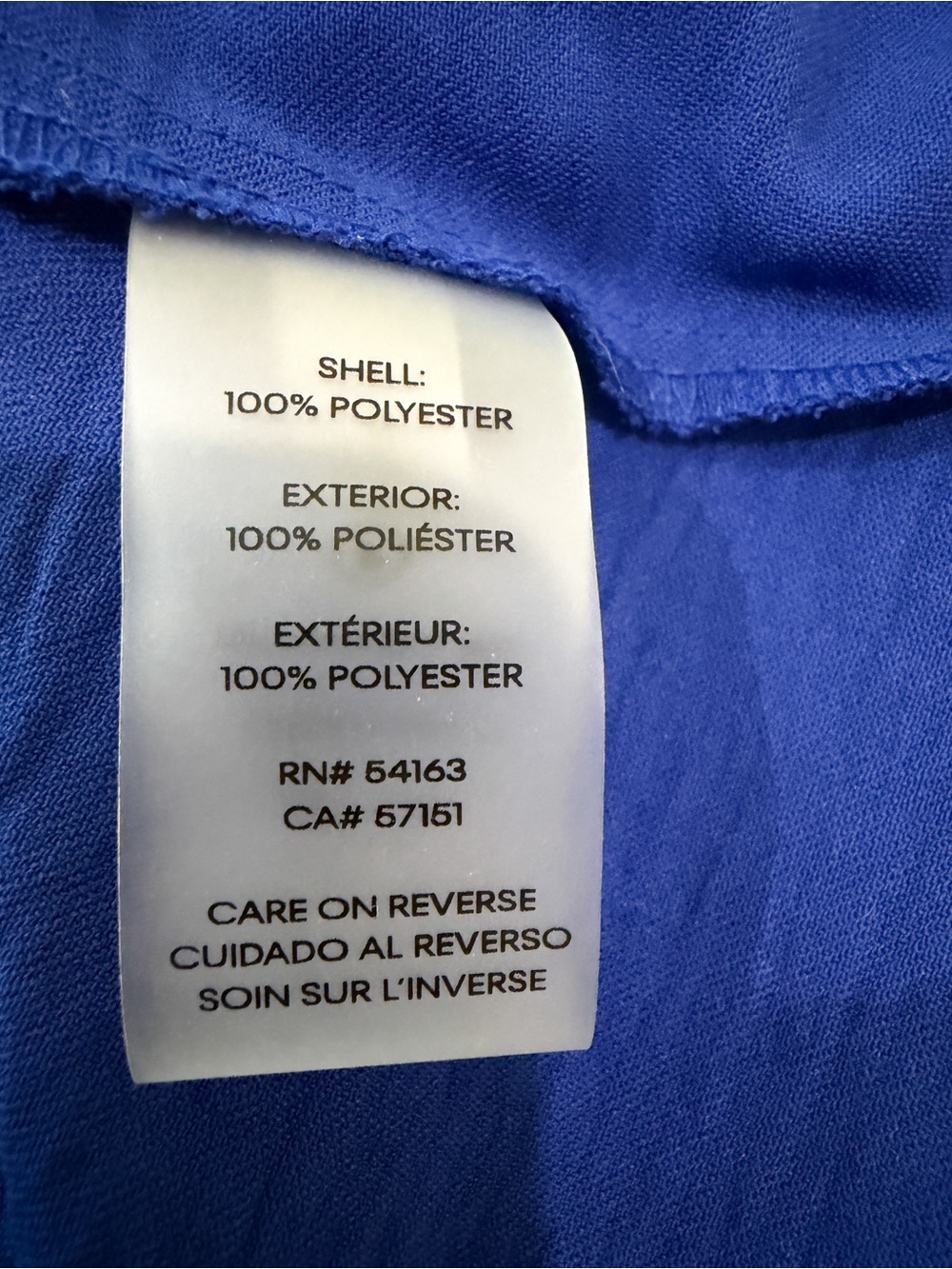 Karl Lagerfeld Belted Midi Shirt Dress Puff Sleeve Pockets Pearl Blue 12 NWT - Picture 15 of 15